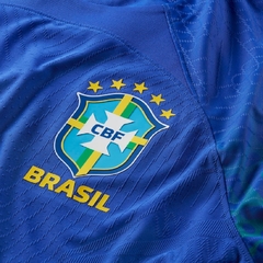 Camisa Seleção Brasileira JOGADOR 2022 Azul Uniforme 2 Original Nike na internet