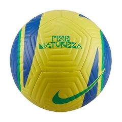 Bola Campo Nike Brasil Academy Amarela e Azul Original - comprar online