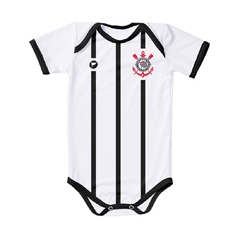 Body Corinthians Listrado Proteção UV Torcida Baby Original