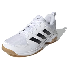 Tênis Adidas Indoor Ligra 7 Branco e Preto Original