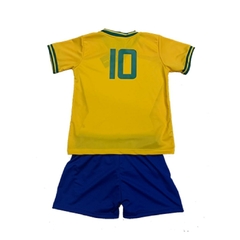 Kit Bebê Brasil Camisa e Shorts Licenciado Torcida Baby - comprar online