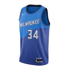 Camisa Milwaukee Bucks Antetokounpo 34 City Edition Nike