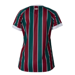 Camisa Feminina Fluminense 2023 Uniforme 1 Tricolor Umbro na internet