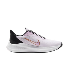 Tênis Feminino Nike Air Zoom Winflo 7 Branco e Rosa Original - comprar online