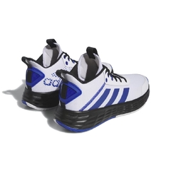 Tênis Adidas Ownthegame Branco e Azul Original - Footlet