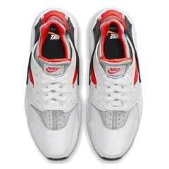 Tênis Nike Air Huarache Branco e Vermelho Original na internet