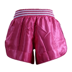 Shorts Feminino de Muay Thai Adidas Rosa e Branco Original - comprar online