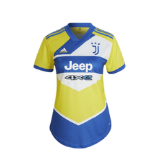 Camisa Feminina Juventus 2022 Uniforme 3 Amarela Adidas