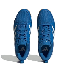 Tênis Adidas Indoor Ligra 7 Azul e Branco Original na internet