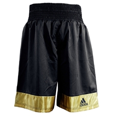 Shorts de Boxe Adidas Preto e Dourado Original