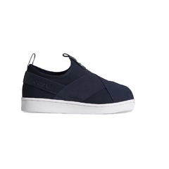 Tenis Feminino Adidas Superstar Slip On Azul Original