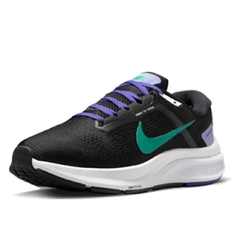 Tênis Feminino Nike Air Zoom Structure 24 Preto Original