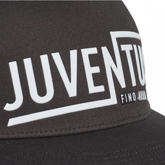 Boné Juventus Fino Alla Fine Adidas Preto Original na internet