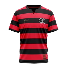 Camisa Flamengo Zico Listrada FlaTri Braziline Original