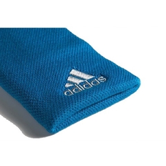 Munhequeira Adidas Wristband L para Tênis Azul e Prata - Par - comprar online
