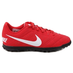 Chuteira Society Nike Beco 2 TF Vermelha e Branca Original - comprar online