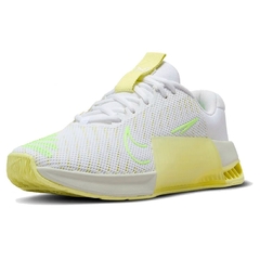Tênis Feminino Nike Metcon 9 Branco e Verde Limão Original