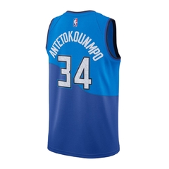 Camisa Milwaukee Bucks Antetokounpo 34 City Edition Nike - comprar online