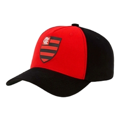 Boné Flamengo Licenciado SuperCap Preto e Vermelho Original