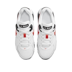 Tênis Juvenil Nike Air Max Ivo Branco e Laranja Original na internet