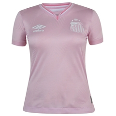 Camisa Feminina Santos FC Outubro Rosa 2024 Umbro Original