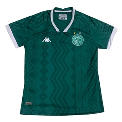 Camisa Feminina Guarani 2023 Uniforme 1 Verde Kombat Kappa Original