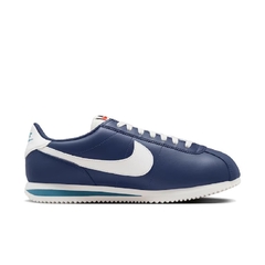 Tênis Nike Cortez Azul Marinho e Branco Original - comprar online