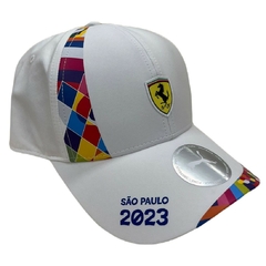 Boné Ferrari Brazil Race BB 2023 Puma Branco Original - comprar online