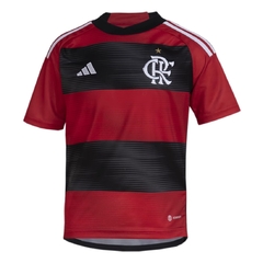 Camisa Infantil Flamengo I 23/24 Listrada Adidas Original
