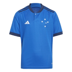 Camisa Infantil Cruzeiro EC I 23/24 Azul Adidas Original