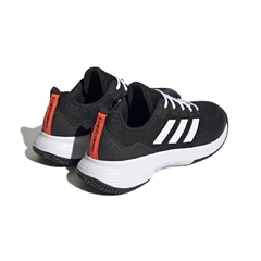 Tênis Adidas GameCourt 2.0 Preto e Branco Original - Footlet