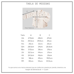 Camisa Pedro Gris - Clara Valencia Petit