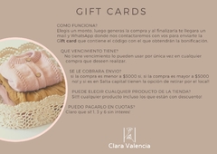 GIFT CARD $15.000 - comprar online