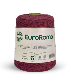 Barbante EuroRoma Colorido Nro 6 - 610m - comprar online