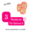 Kit 3 Novelos de Fio Barroco 6 - Cor 4514
