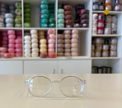 Óculos para Amigurumi Redondo com Lente - comprar online