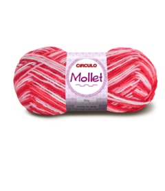 Lã Mollet Mesclada - 100g - Círculo - loja online