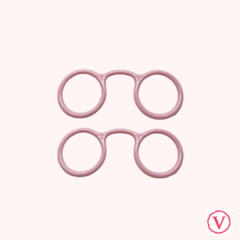 Óculos para Amigurumi - Rosa Bebê na internet