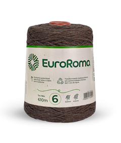 Barbante EuroRoma Colorido Nro 6 - 610m - Arteliê da Vivi | Armarinho especializado em Amigurumi, Crochê e Tricô 