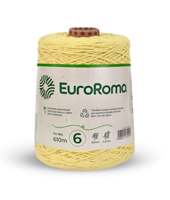 Barbante EuroRoma Colorido Nro 6 - 610m