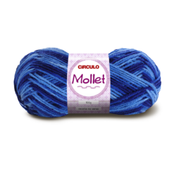 Lã Mollet Mesclada - 100g - Círculo na internet