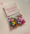 Mini botões coloridos - Pacote 100 unidades