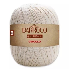 Barbante Barroco Natural Nº6 700g - comprar online