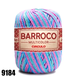 Barbante Barroco 6 Multicolor 400g - Arteliê da Vivi | Armarinho especializado em Amigurumi, Crochê e Tricô 