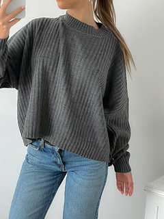 Sweater oversize rayas verticales Adelaide en internet