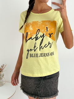 Imagen de Remera de algodón Babys got her