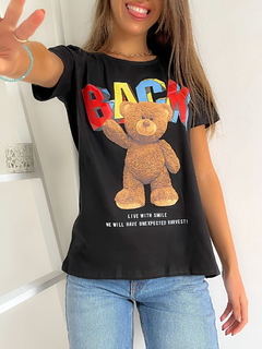 Remera algodon Back Oso - comprar online