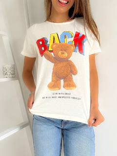 Remera algodon Back Oso