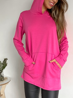 Buzo rustico oversize con bolsillos Beggy - tienda online