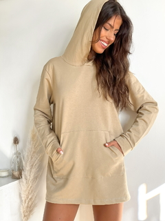 Buzo rustico oversize con bolsillos Beggy - comprar online